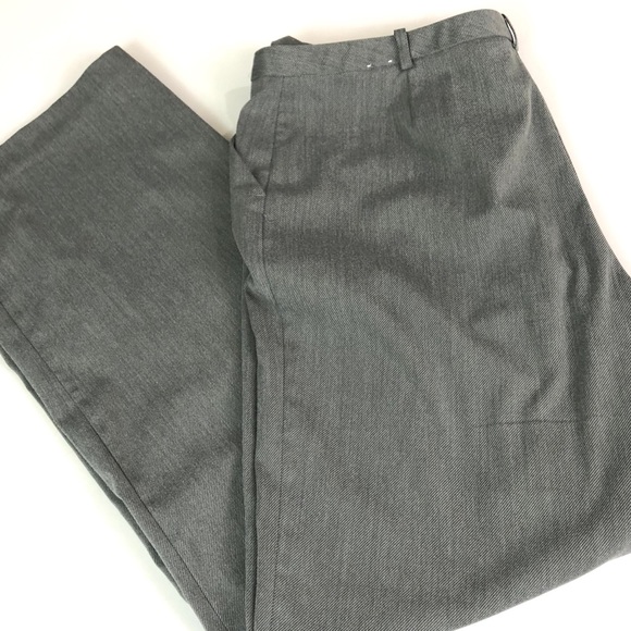 Worthington Pants - Worthington Light Gray Textured Dress Pants Sz 10